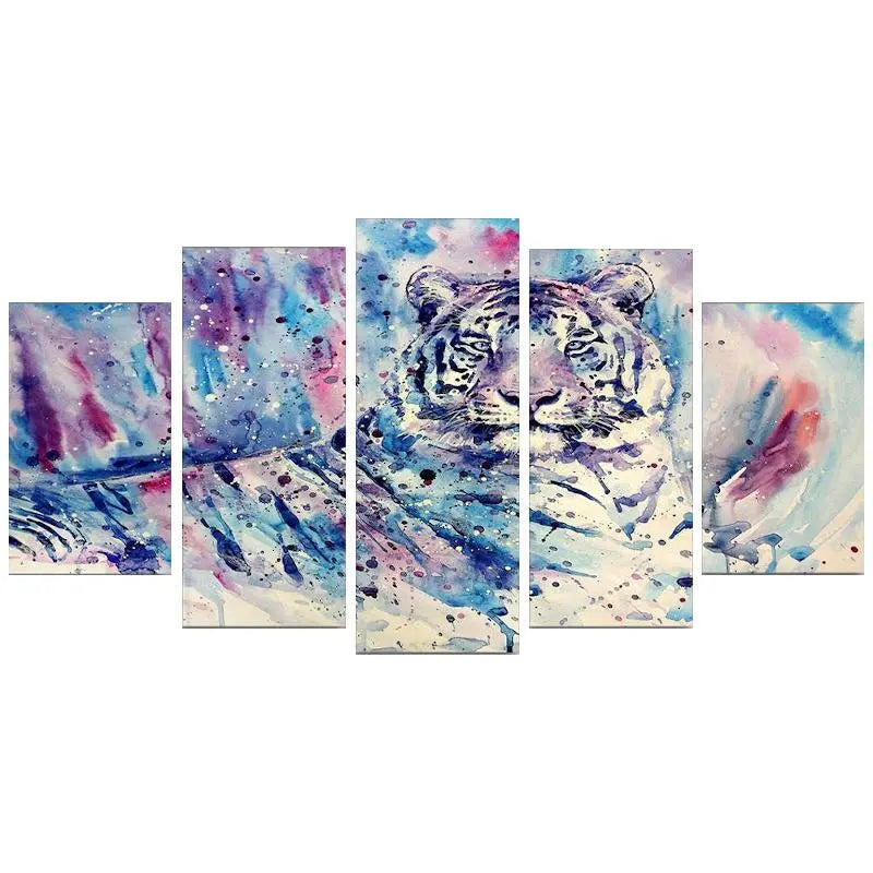 COLORFUL TIGER PAINTING Tiger-Universe