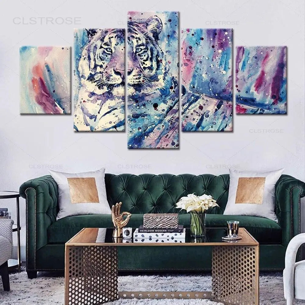 COLORFUL TIGER PAINTING Tiger-Universe