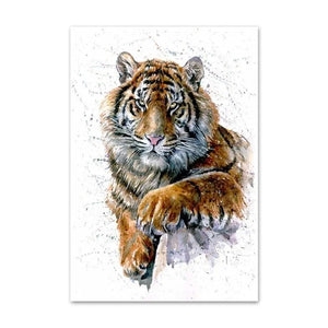 CONTEMPORARY TIGER PAINTING Tiger-Universe