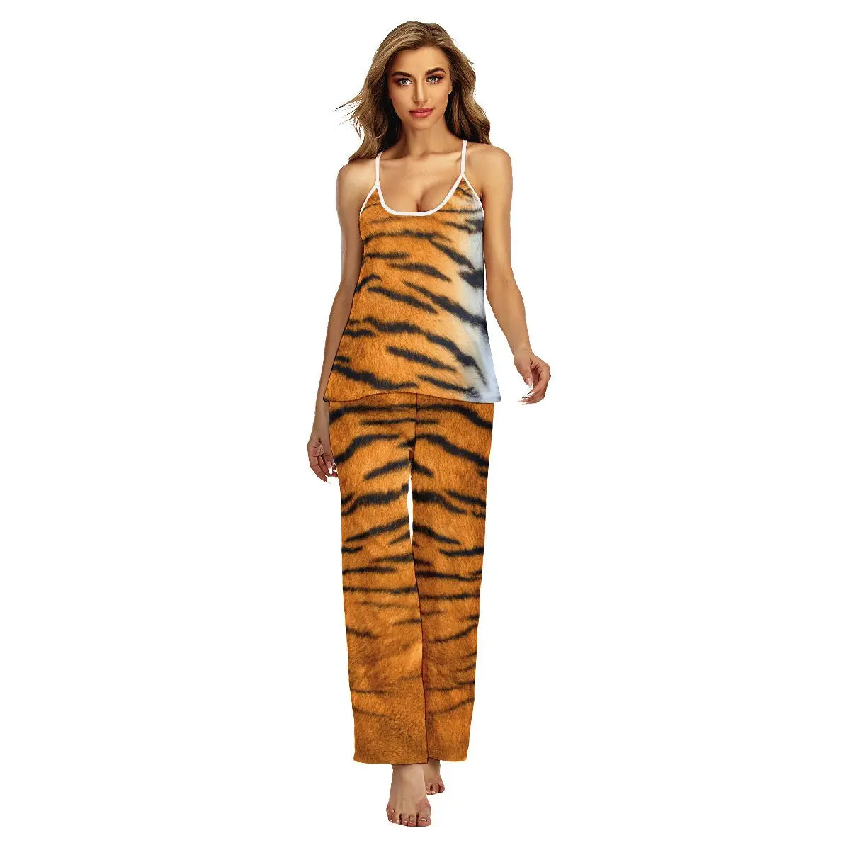 Cami Tiger Striped Pajamas Tiger-Universe