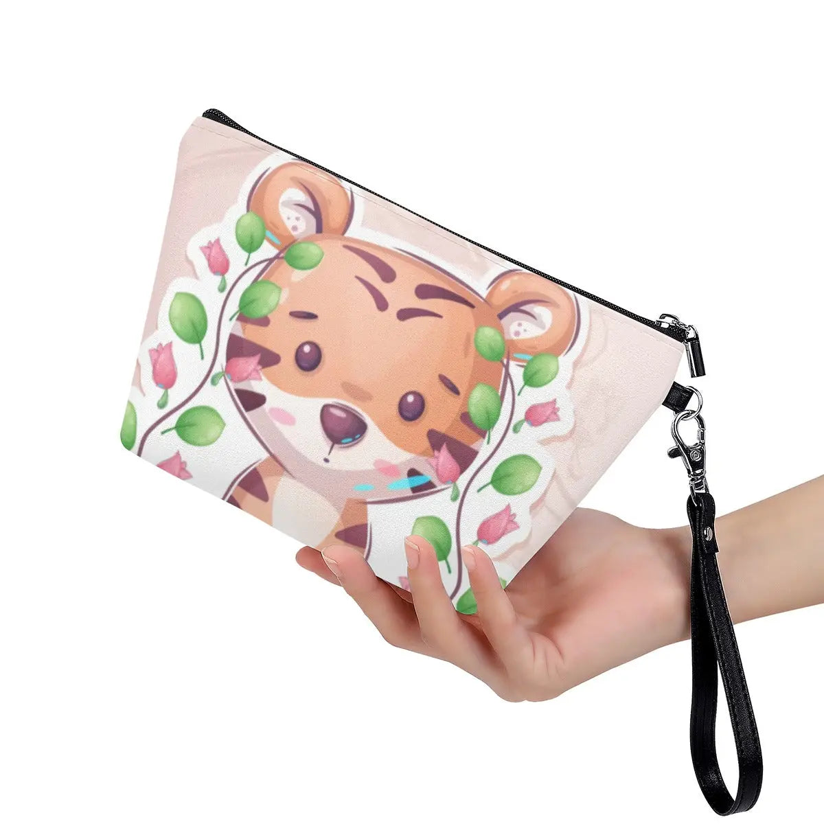 Cosmetic Purse with Tiger Logo Tiger-Universe