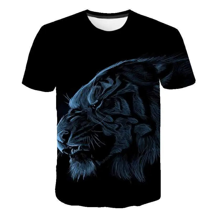 DARK TIGER PATTERN T-SHIRT Tiger-Universe