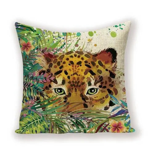 DISCRETE TIGER CUSHION COVER Tiger-Universe