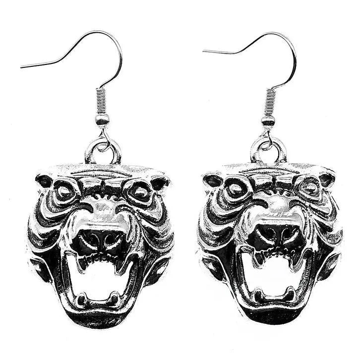 EARRINGS TIGER OF THE TOMB