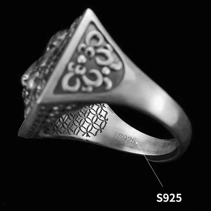 EMPEROR TIGER SILVER RING Tiger-Universe