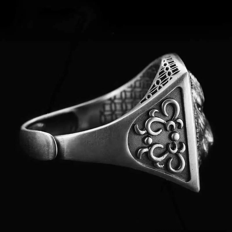 EMPEROR TIGER SILVER RING Tiger-Universe