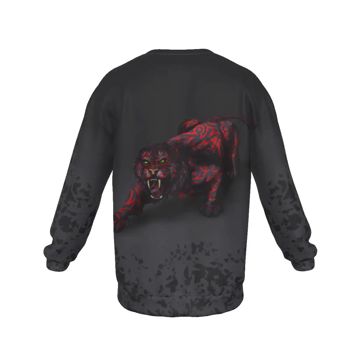 Evil Grey Tiger Sweatshirt Tiger-Universe