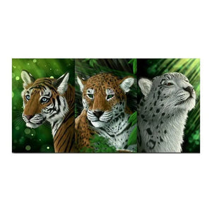FAWNS & FELINE PAINTING Tiger-Universe