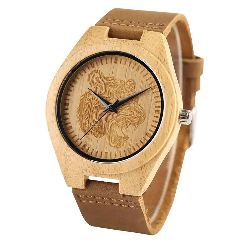 FEARSOME TIGER WATCH (WOOD) Tiger-Universe