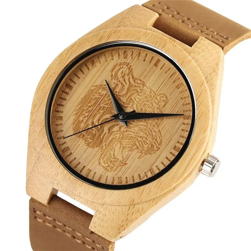 FEARSOME TIGER WATCH (WOOD) Tiger-Universe