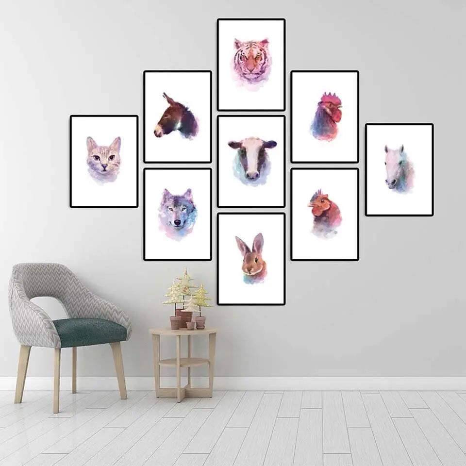 FEMALE TIGER PAINTING Tiger-Universe