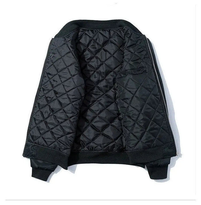 Golden Embroidered Tiger Jacket Front Detail