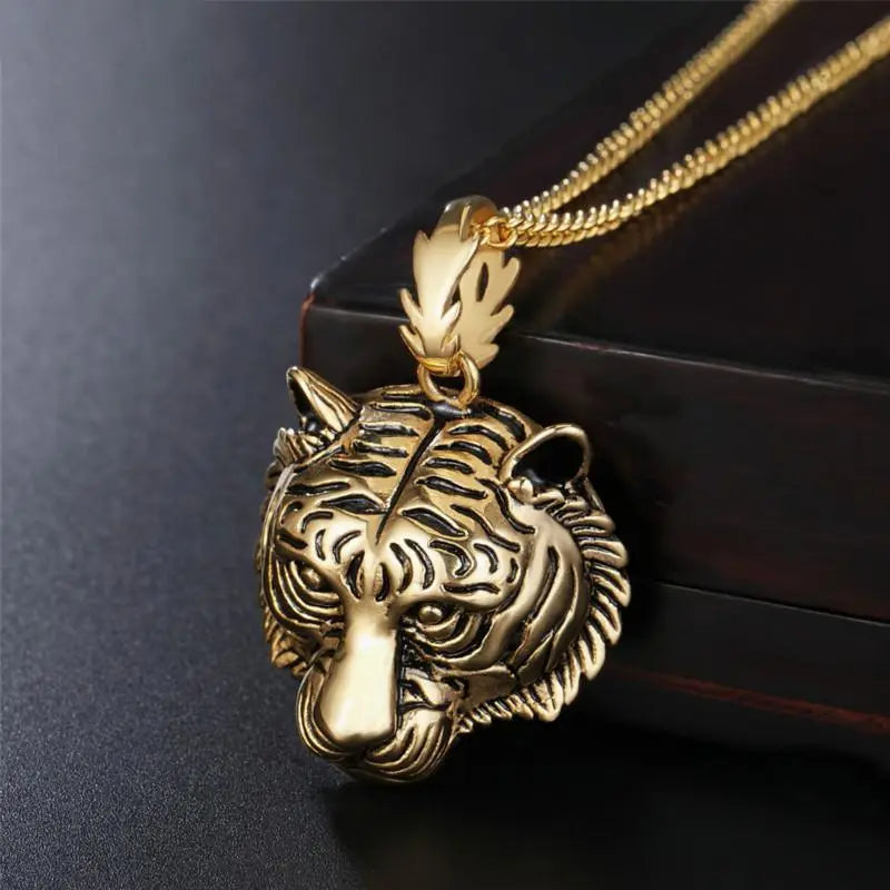 GOLDEN PEACEFUL TIGER NECKLACE Tiger-Universe