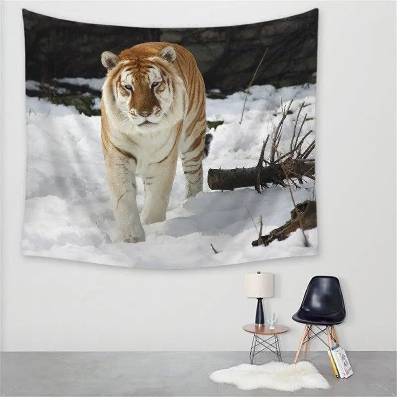 GOLDEN TIGER TAPESTRY Tiger-Universe