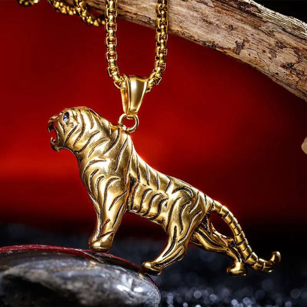 Mens Tiger Necklace | Tiger-Universe