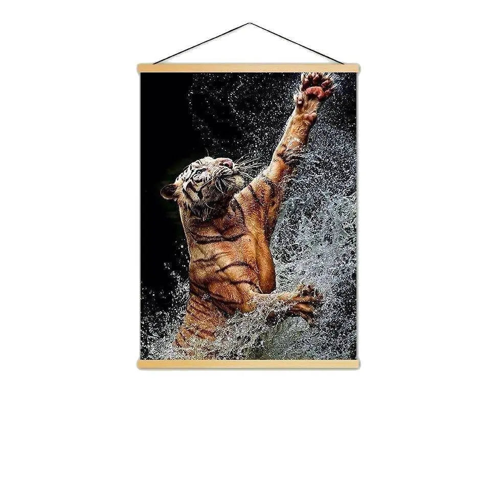 INDIAN TIGER HUNTER PAINTING Tiger-Universe