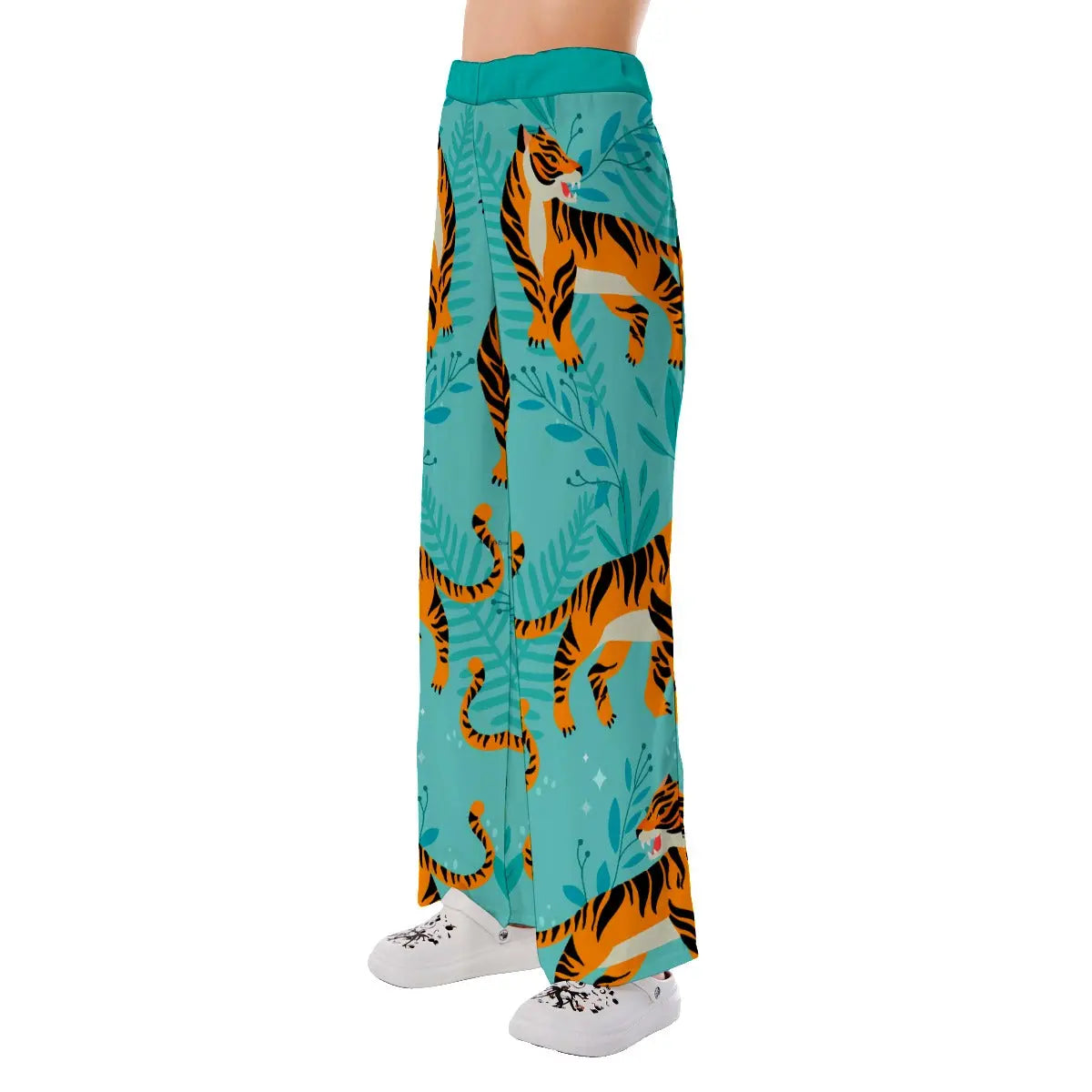 Tiger print pajama discount pants