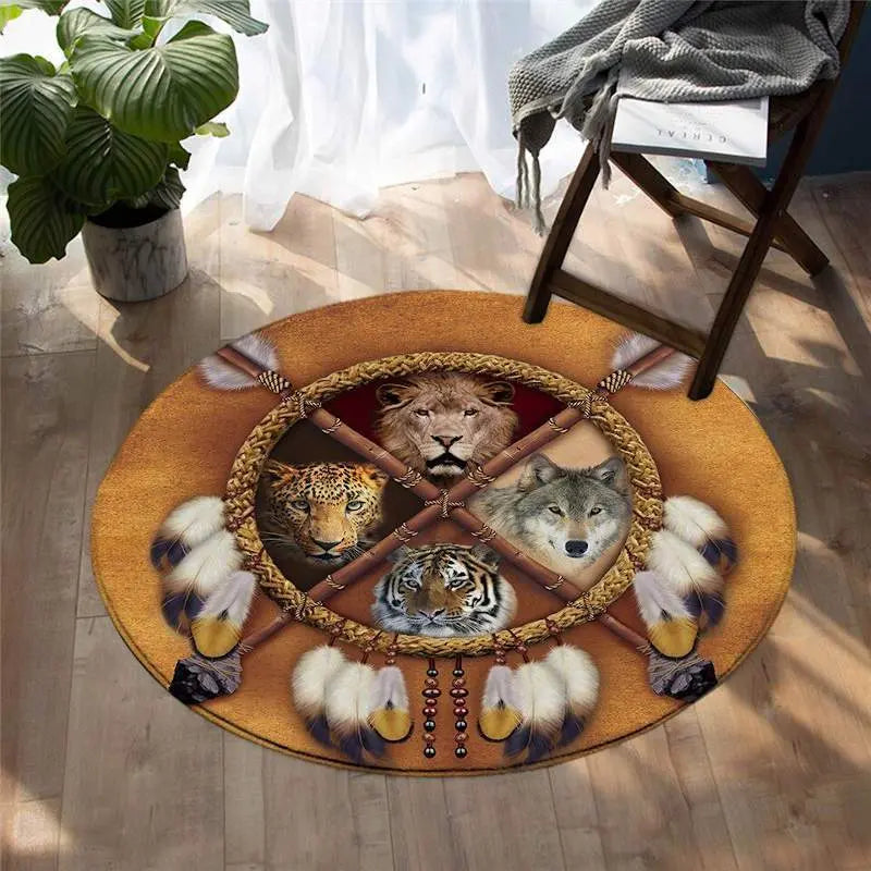 LARGE FAWN PRINT CARPET Tiger-Universe