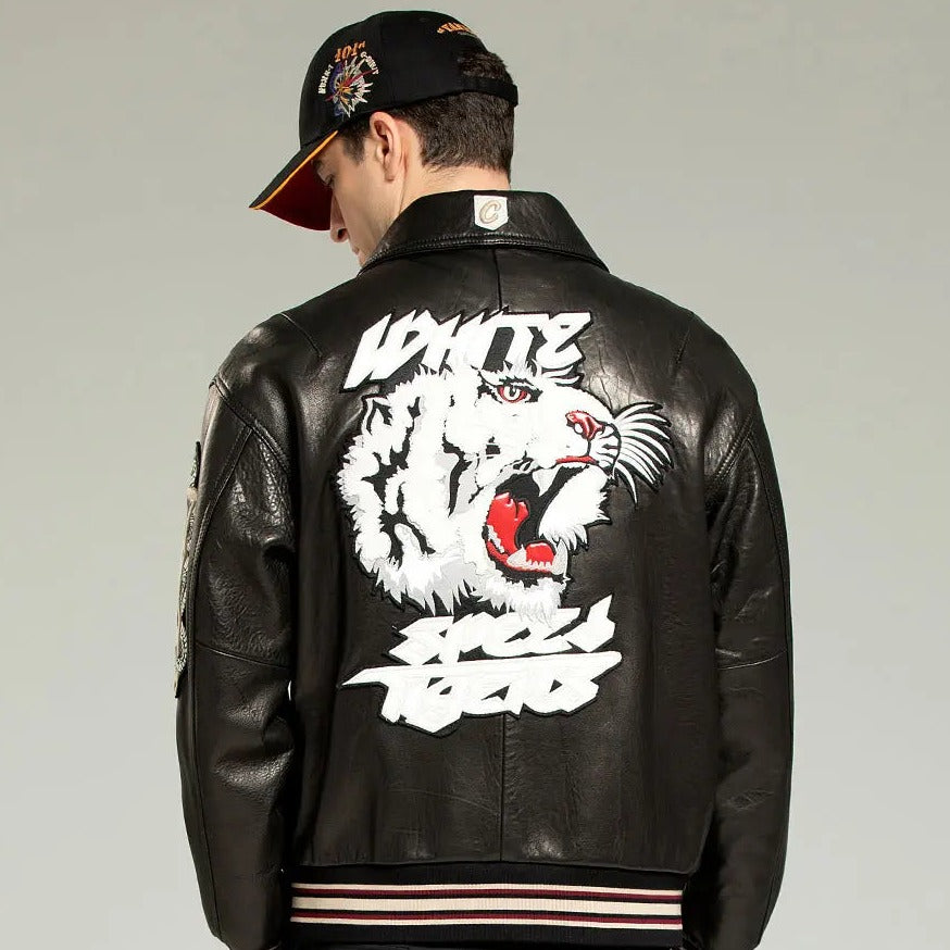 COWBOY Year of the Tiger Leather jacket