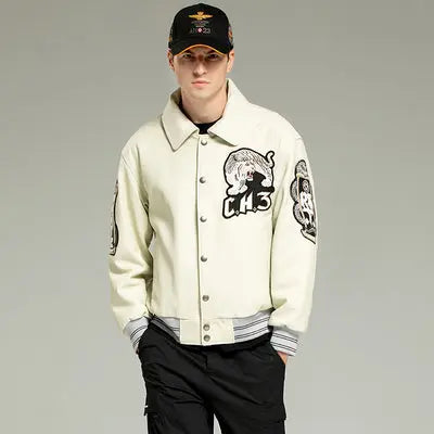 Leather Tiger Jacket | Tiger-Universe