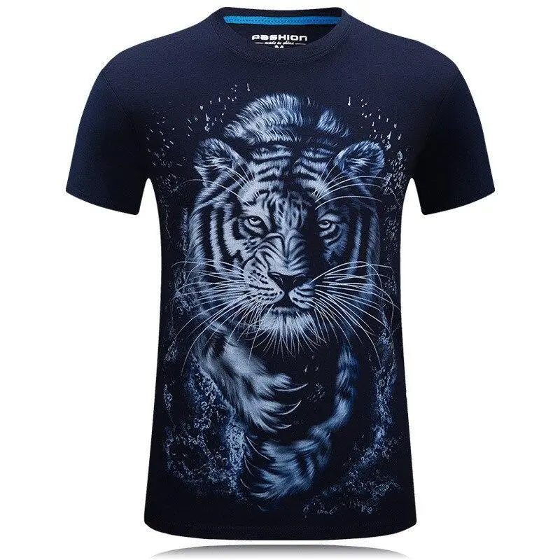 MENACING PRINT TIGER T-SHIRT Tiger-Universe