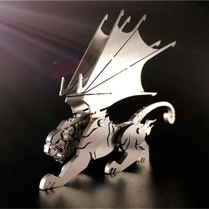 METAL BIONIC TIGER STATUE Tiger-Universe