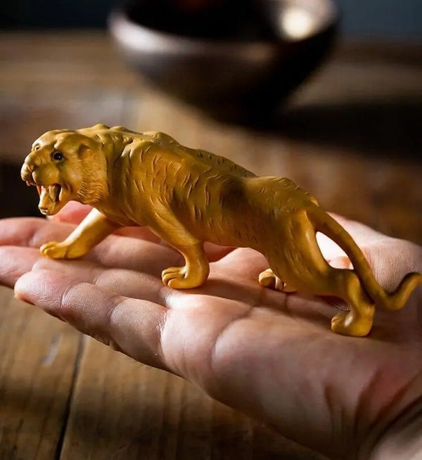 その他 Tiger Figurine Mini Japanese Mean Tiger Statues | Tiger-Universe