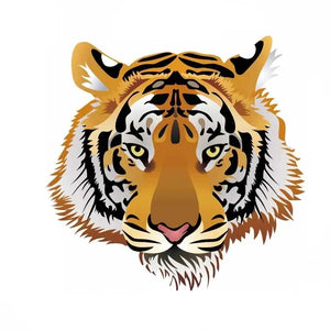 NATURAL TIGER STICKER Tiger-Universe