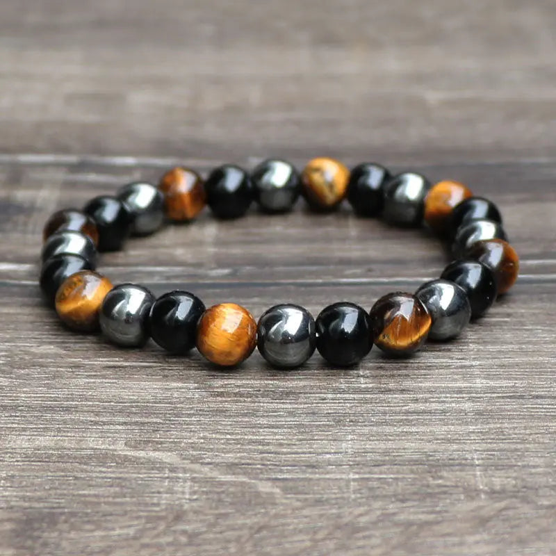 OBSIDIAN TIGER EYE BRACELET Tiger-Universe