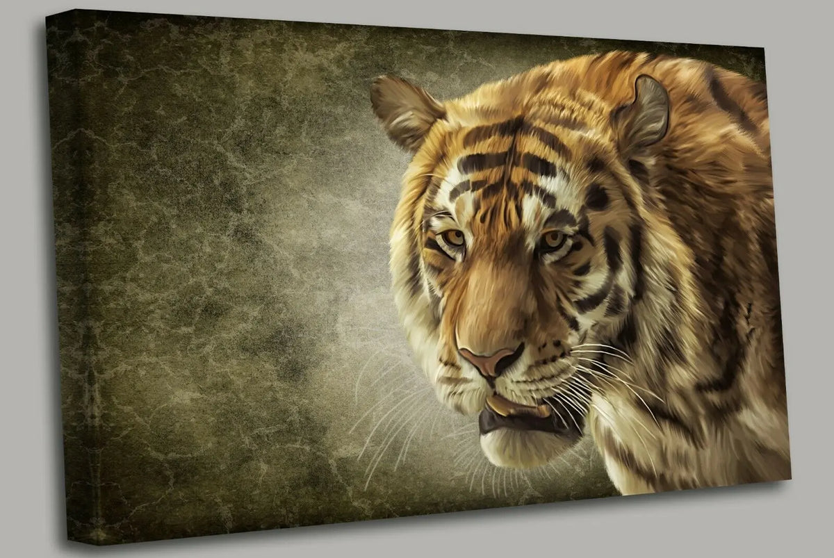 ORIGINAL TIGER CANVA PAINTING Tiger-Universe