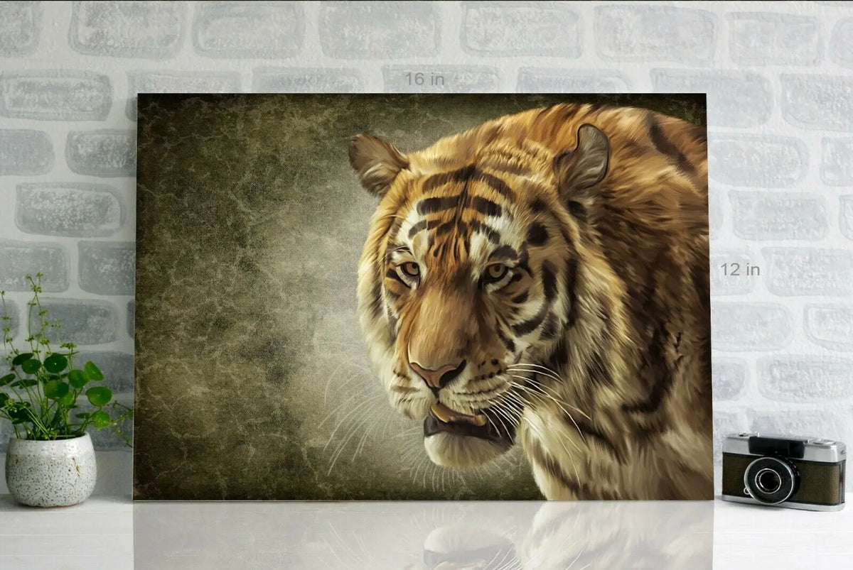 ORIGINAL TIGER CANVA PAINTING Tiger-Universe
