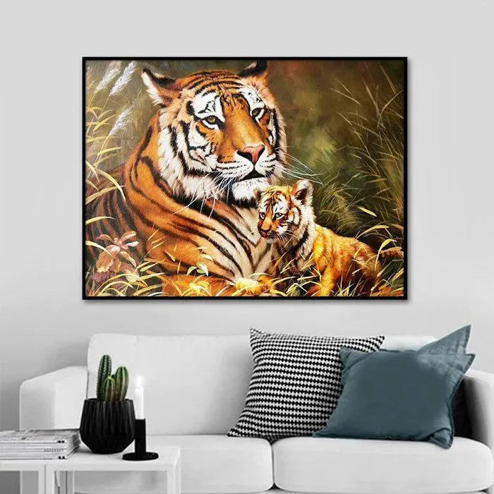 PAINTING TIGER AND HIS BABY (DIY) Tiger-Universe