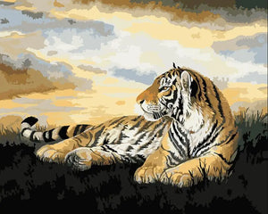 PAINTING TIGER OF THE REMOTE STEPPES (DIY) Tiger-Universe