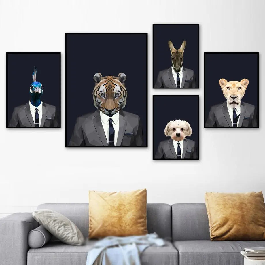 PAINTING TIGER THE SPY Tiger-Universe