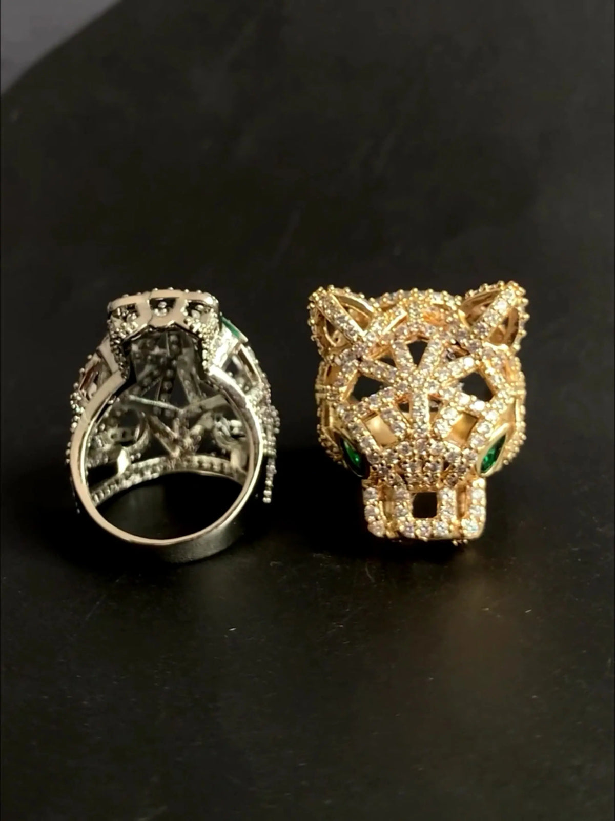 PRECIOUS TIGER&#39;S EYE GEM RING Tiger-Universe