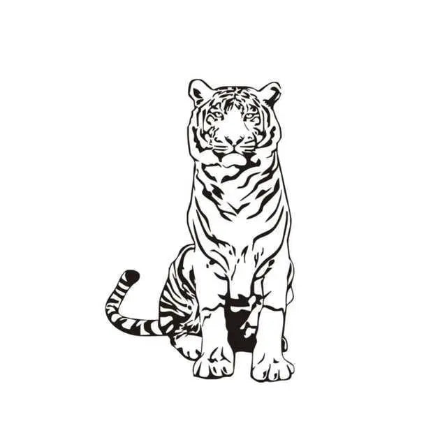 PROTECTIVE TIGER STICKER Tiger-Universe