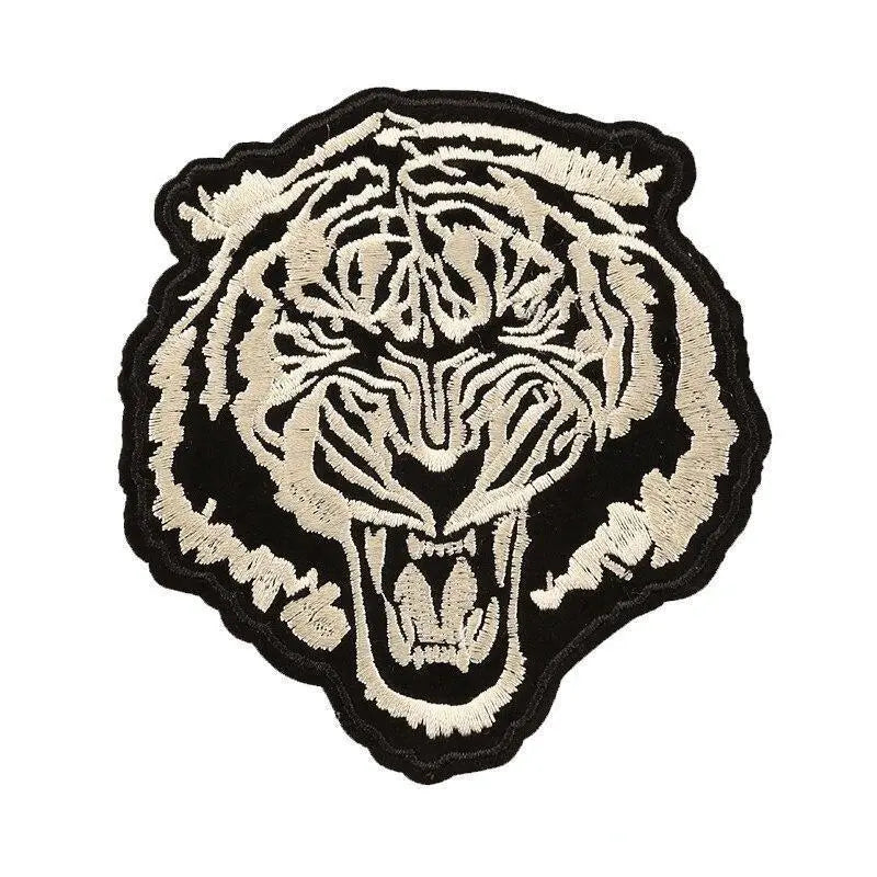Tiger Patch, Large Animal Patches for Jackets by Ivamis Patches