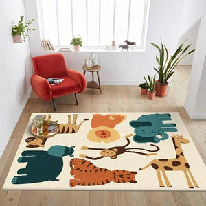 RUG ANIMALS OF THE JUNGLE Tiger-Universe
