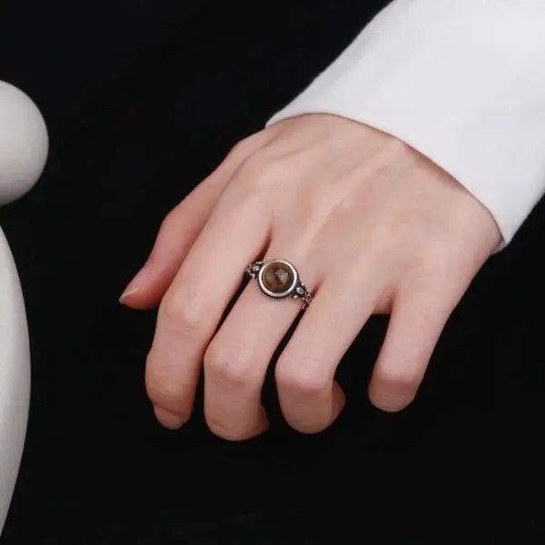 Ring Tiger Eye Solitary Tiger-Universe