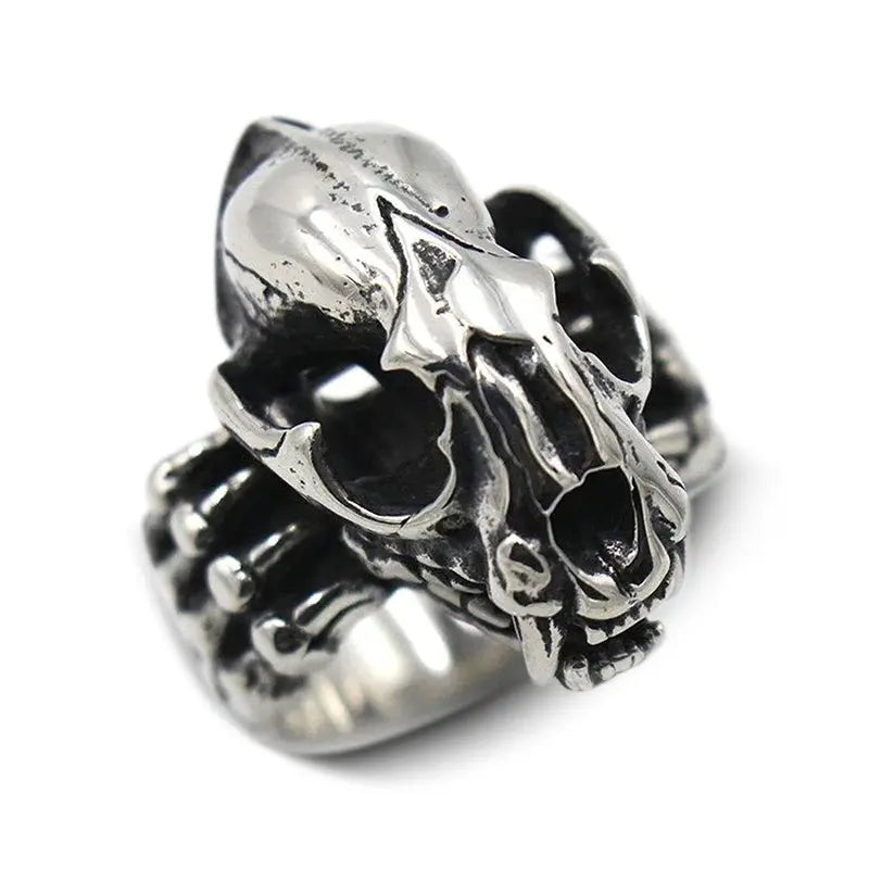 SABER TOOTH TIGER SKULL RING Tiger-Universe