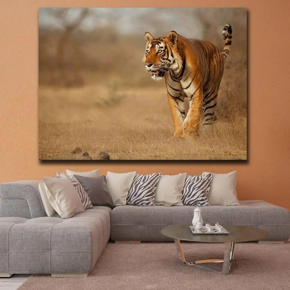 SAVANNAH TIGER PAINTING Tiger-Universe