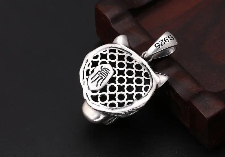 SILVER TIGER HEAD NECKLACE Tiger-Universe