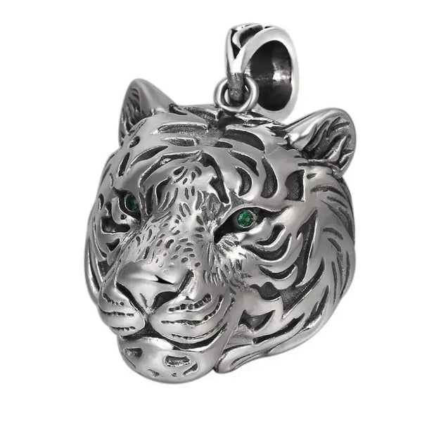 Sterling Silver Tiger Necklace | Tiger-Universe