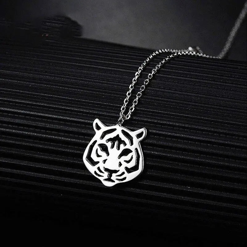 SILVER TIGER NECKLACE FINESSE Tiger-Universe