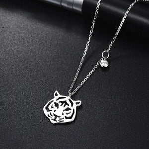 SILVER TIGER NECKLACE FINESSE Tiger-Universe