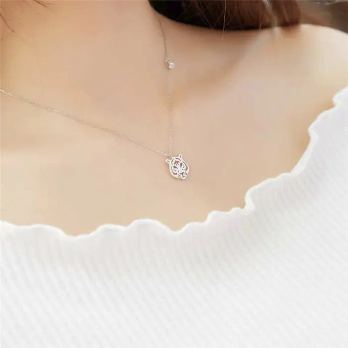 SILVER TIGER NECKLACE FINESSE Tiger-Universe