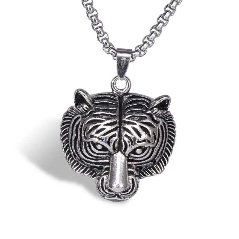 SILVERED TIGER NECKLACE Tiger-Universe