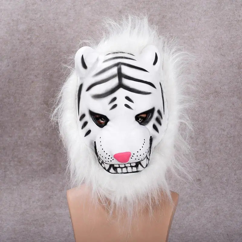 SNEAKY WHITE TIGER HEAD MASK Tiger-Universe