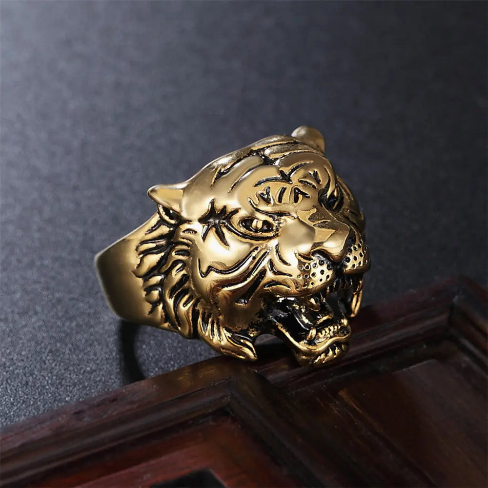 Tiger Head Ring 69096: buy online in NYC. Best price at TRAXNYC.