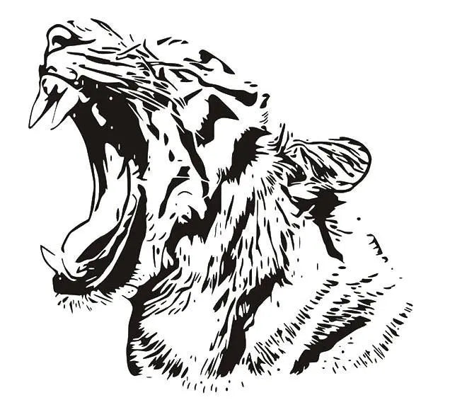 STICKER TIGER CALL OF THE ELDERS Tiger-Universe